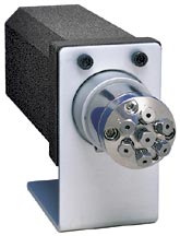 Valve, Cheminert, 4 Position, HPLC stream selector, Air Actuator, 1/16" x 0.75mm (0.030")(0.150), 5000PSI, N60/H