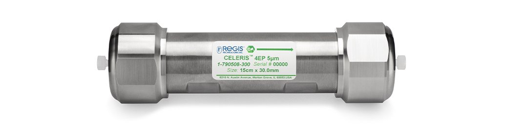 Celeris™ 4EP - 10 µm, 100 Å, 50 mm x 2.1 mm