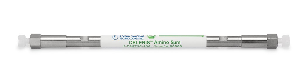 Celeris™ Amino - 5 µm, 100 Å, 250 mm x 21.1 mm