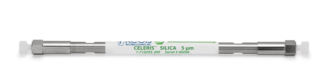 Celeris™ Silica - 5 µm, 100 Å, 100 mm x 2.1 mm