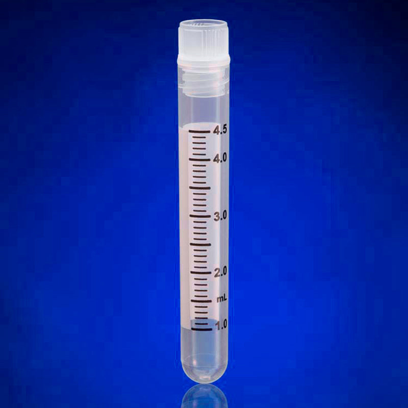 4.5 ml ArcticIce cryogenic tube, internal thread, round bottom, internal U-bottom, 50/pack, sterile