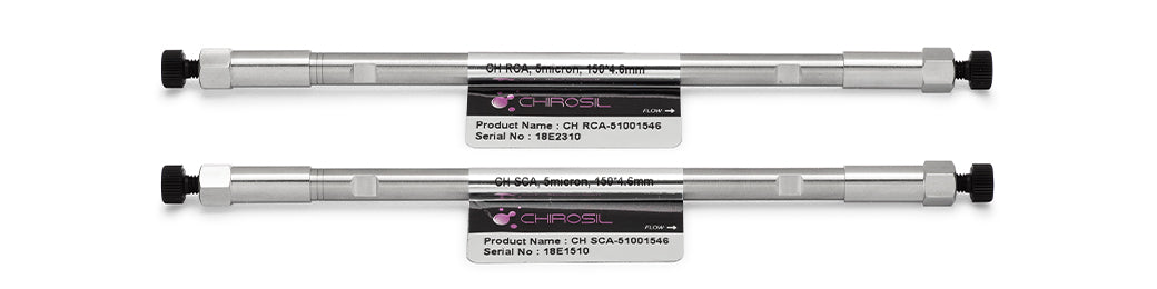 ChiroSil ME® RCA (+) - 5 µm, 100 Å, 250 mm x 4.6 mm