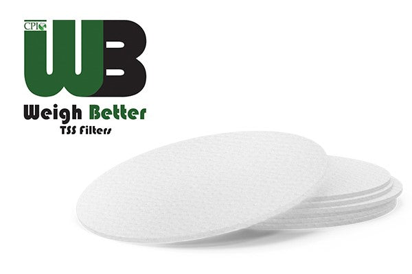 Filter, Weigh Better WD TSS Disks, Prewashed, 90 mm, 100/pk