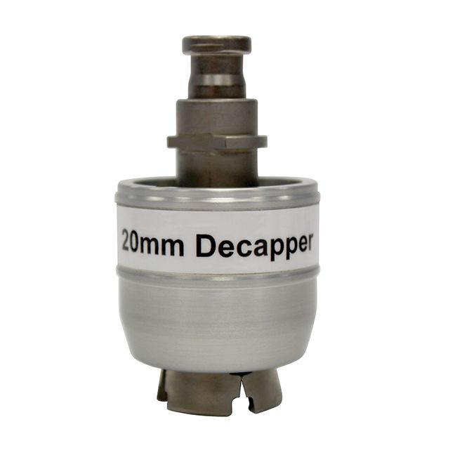 20mm Decapper Jaw Set - Quick Change, For High Power Electronic Crimping Tool