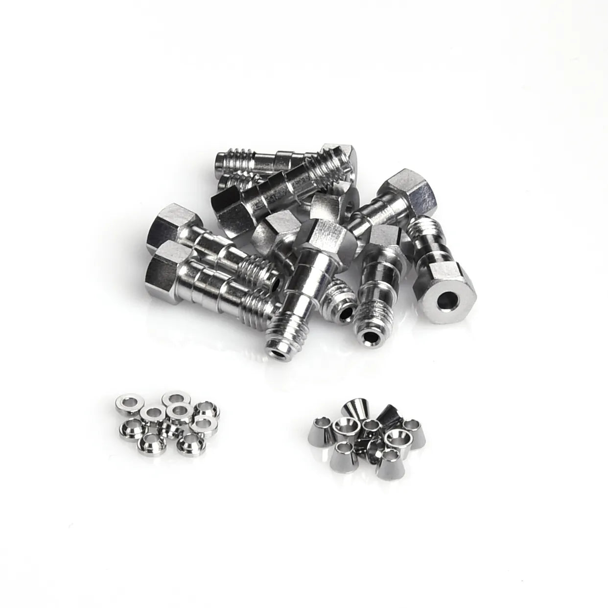 Extra Long Screw 316 SS Fittings w/ Fittings Screws, Front and Back Ferrules, for Agilent®, Similar to OEM # 5065-9967