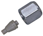 Ferrule, standard Reducing, 1/4" x 1/16", PTFE, Glass-Filled 25%