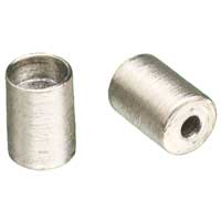 Ferrule, CHROMSPEC, Two Hole, 1/16", 0.5 mm / 0.8 mm, graphite