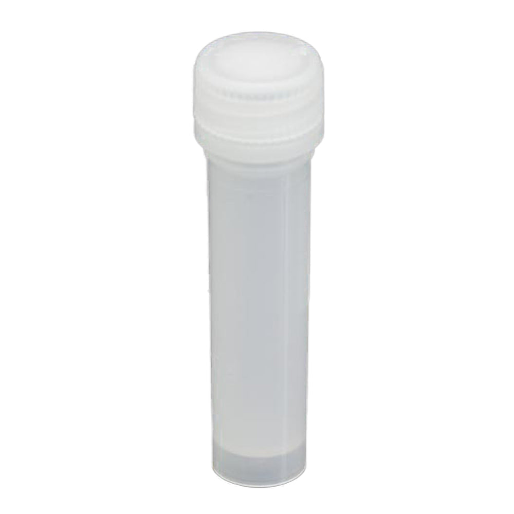 2.0 mL Self-Standing Impact Resistant Screw Cap Microcentrifuge Tube, Natural with Natural Cap, 200/Pack