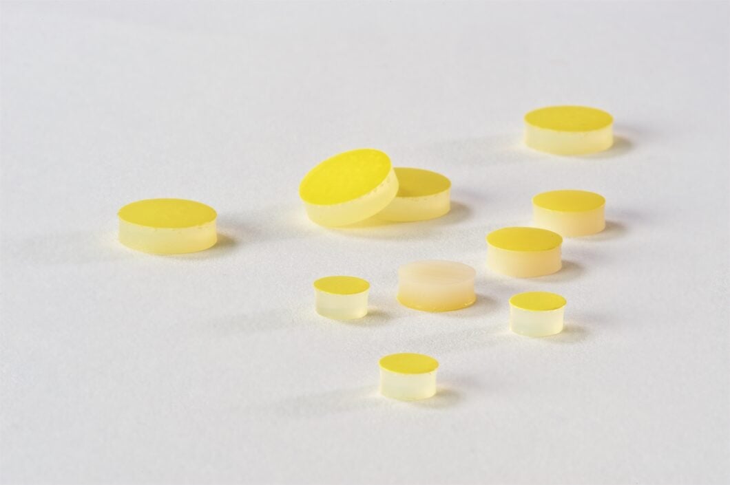 Septa, 9.5mm x 0.125", High Temperature, Low Bleed PTFE/Silicone Rubber