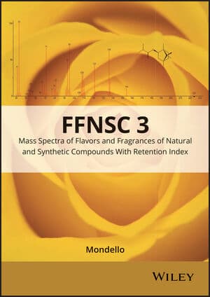 Mass Spectra of Flavors and Fragrances of Natural and Synthetic Compounds, 3rd Edition, USB