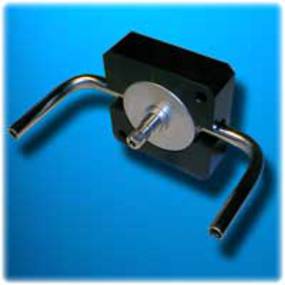 Flow Cell UV, 2 mm, 1/4", SSt, changeable to 0.5/1.25 mm, double optic fiber connector