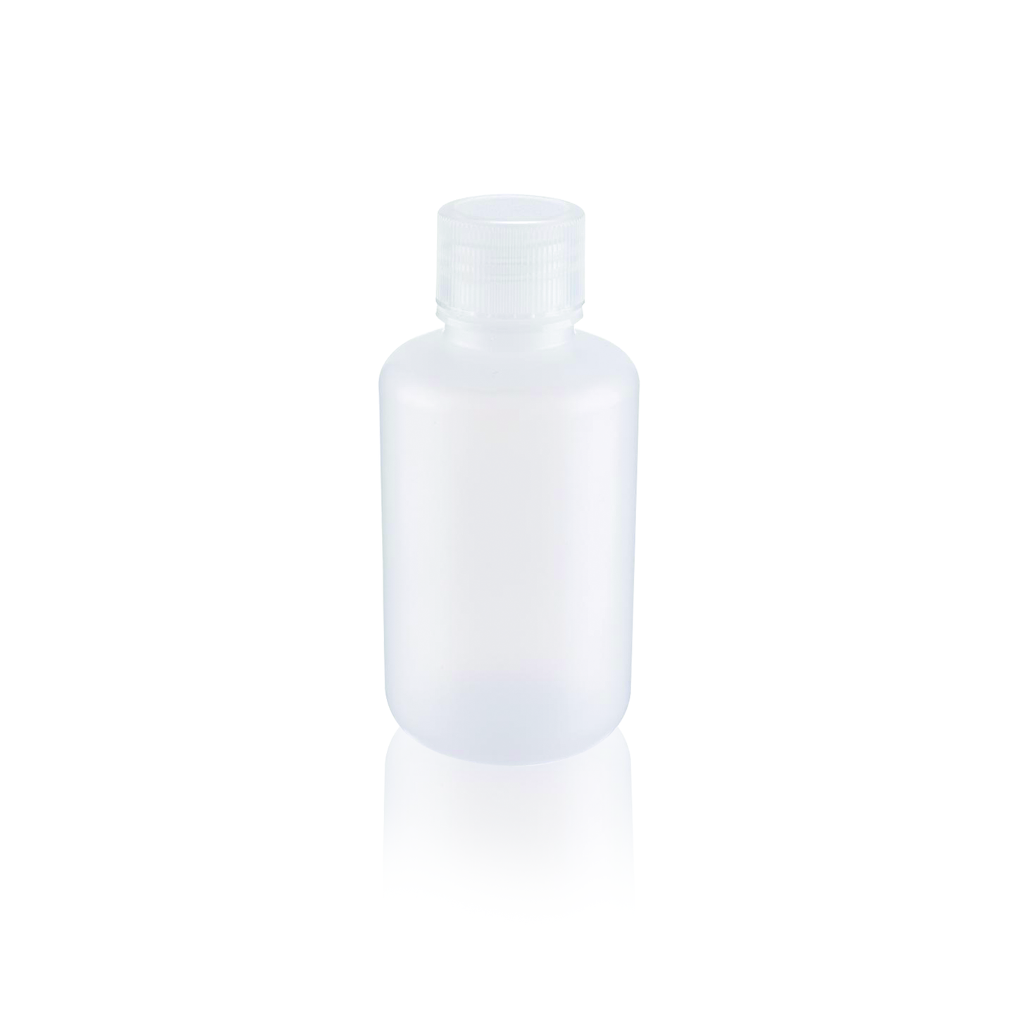 WHEATON® Leak Resistant Bottle, 8 mL, 25 x 43 mm, Narrow Mouth, Natural, LDPE, 20-410, with PP Screw Cap