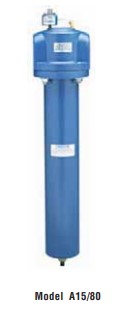 Coalescing Compressed Air Filter Assembly, Model No. A15/80, Grade DX