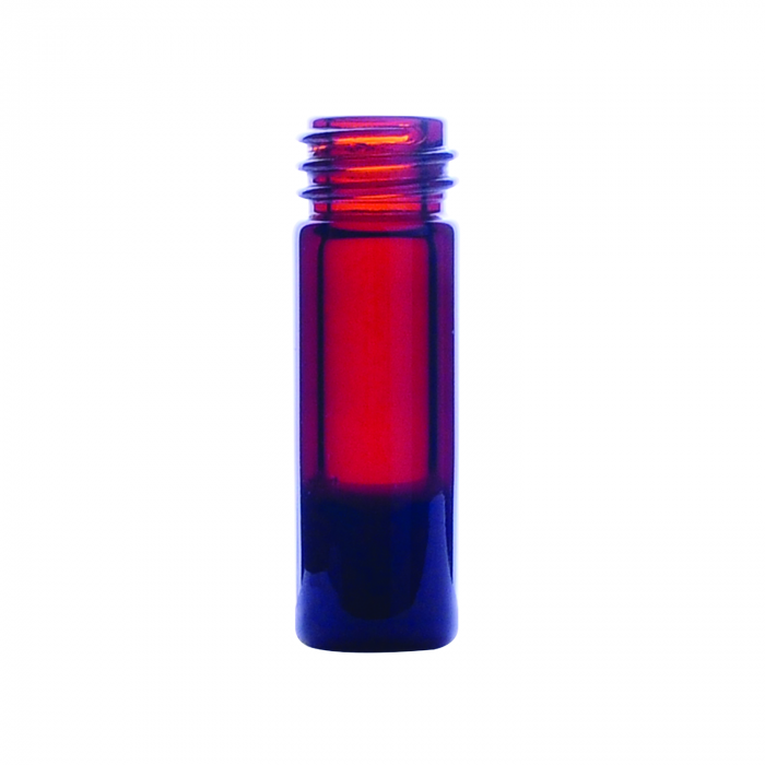 V-Vial, Screw Thread, 1.0mL, Type 1A (Amber) Borosilicate Glass, 13-425 Finish, No Closure