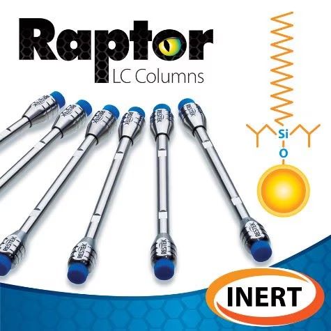 Raptor Inert ARC-18 2.7 µm 50 x 2.1 mm HPLC Column