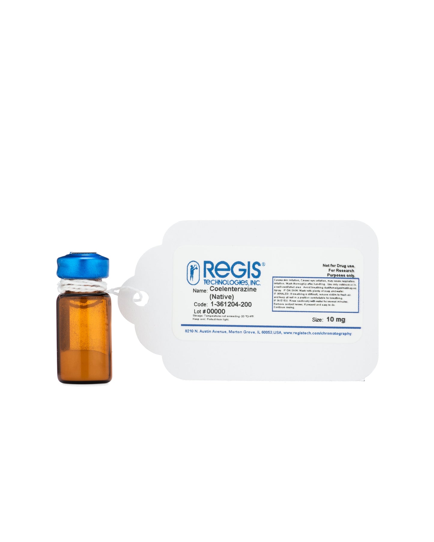 *Coelenterazine, Native, CAS # 55779-48-1, 10 mg