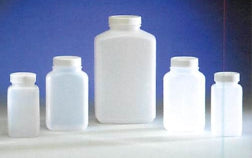 Oblong, Space-Saver, 250 mL, HDPE, with 43-400 PE Lined PP Cap, 3000 Class, 24/pk