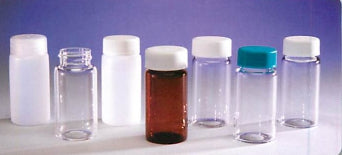 Scintillation Vial, 20mL,Clear Glass, with 22-400 Urea PE Cone Lined Solid Top Cap, 10 Class, 100/pk
