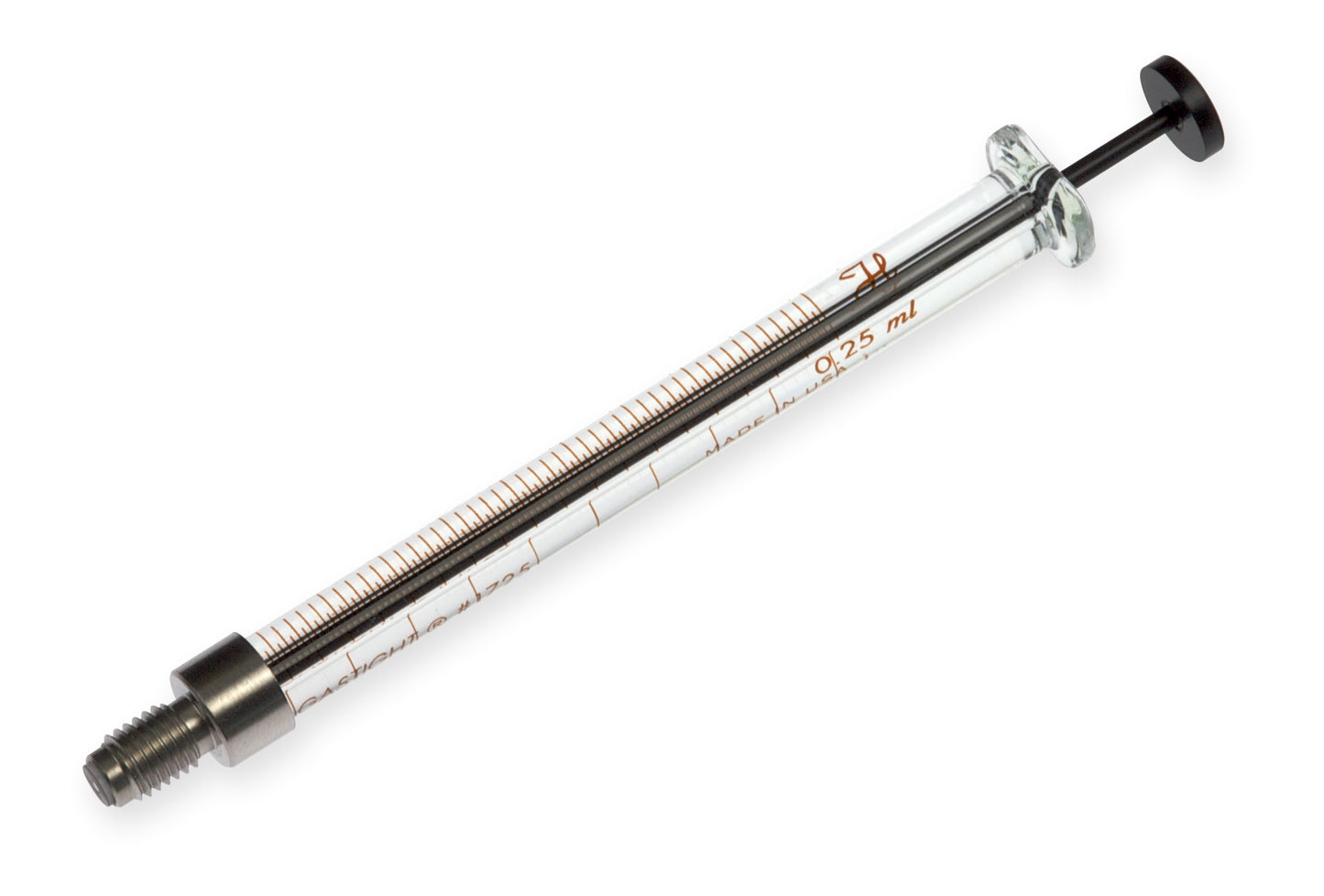 250 µL, Model 1725 C Syringe, 1/4-28 Threads, 202145