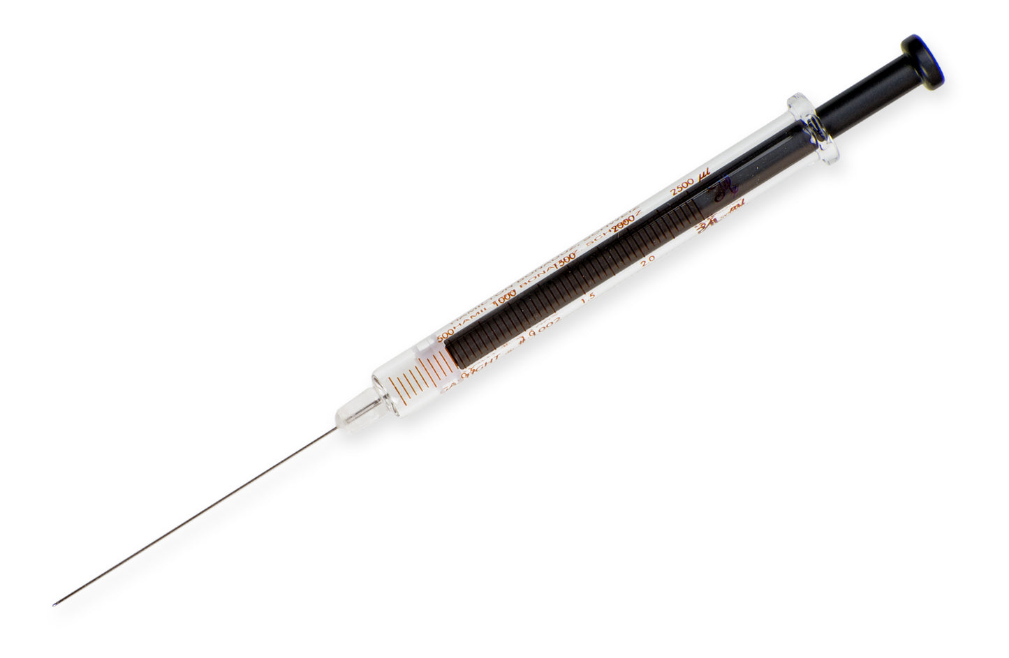 2.5 mL, Model 1002 LTN CTC Syringe, Cemented Needle, 26 ga, Point Style 5 (110 °C)