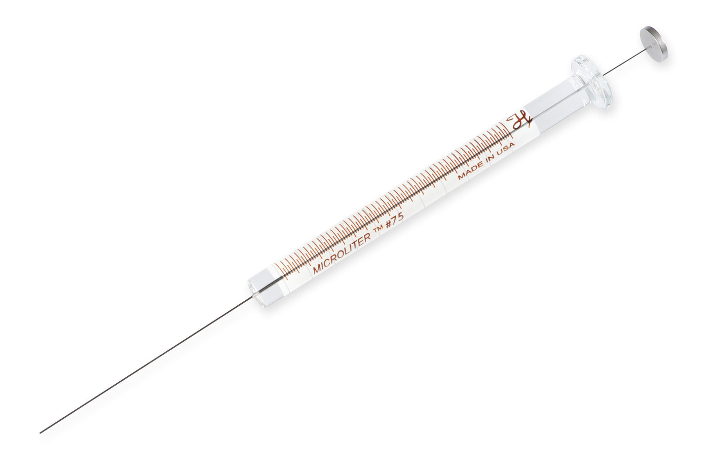 5 µL, Model 75 N CTC Syringe (6.6 mm), S-Line, Cemented Needle, 26s ga, Point Style AS