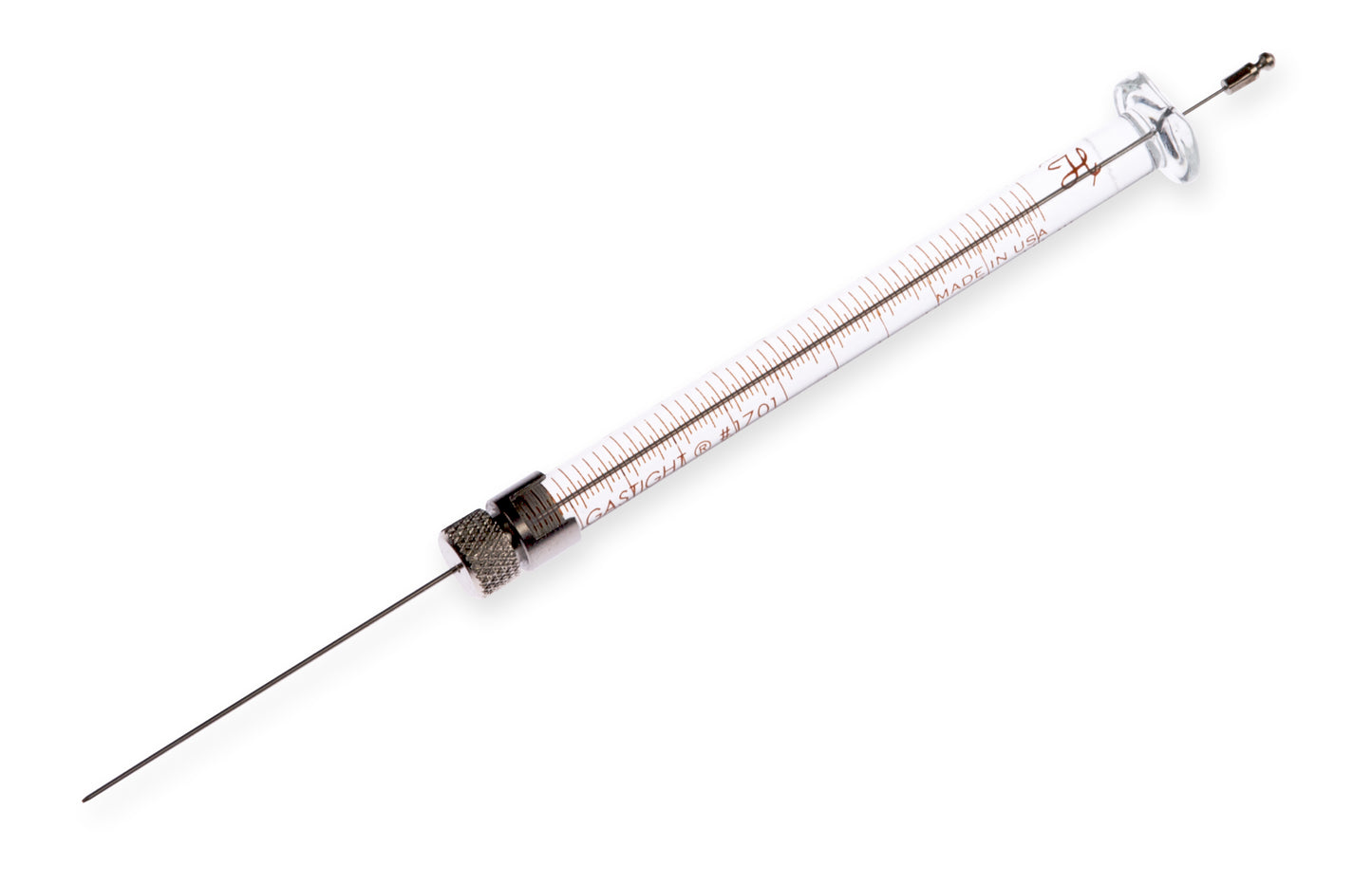 10 µL, Model 1701 RN Agilent Syringe, Small Removable Needle, 23s ga, 1.71 in, Point Style AS
