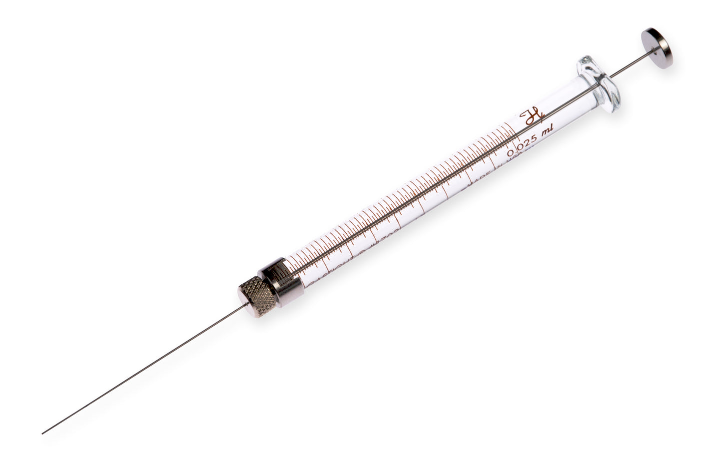 25 µL, Model 1702 RN Waters U6K Syringe, Small Removable Needle, 25s ga, 1.97 in, Point Style 3