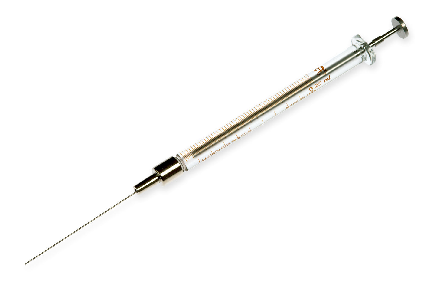 250 µL, Model 725 CA Syringe, Cemented Needle, 24 ga, 2 in, Point Style 3