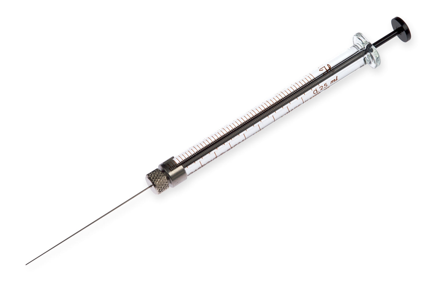 250 µL, Model 1725 RN Waters U6K Syringe, Large Removable Needle, 25s ga, 1.97 in, Point Style 3