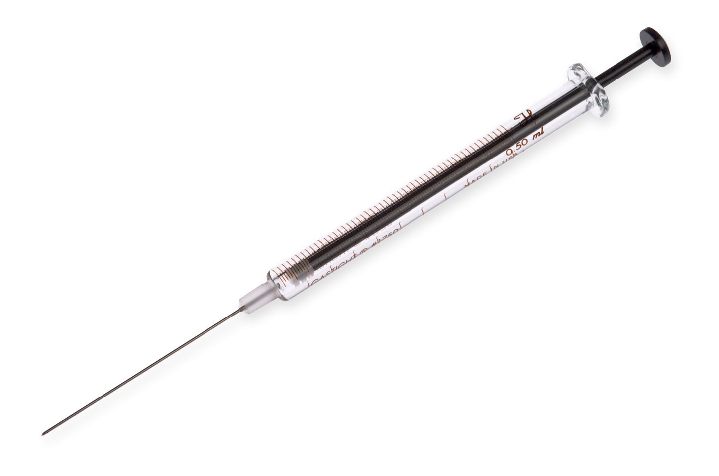 500 µL, Model 1750 LTN Syringe, Cemented Needle, 22 ga, 2 in, Point Style 5