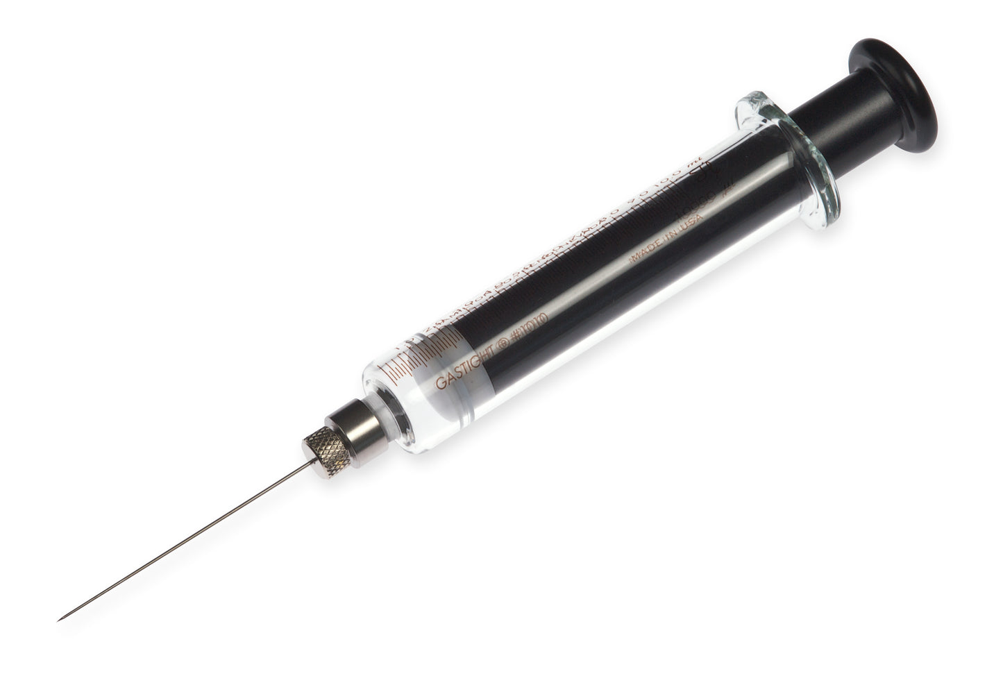 10 mL Gastight Syringe Model 1010 RN, Large Removable Needle, 22 gauge, 2 in, Point Style 2