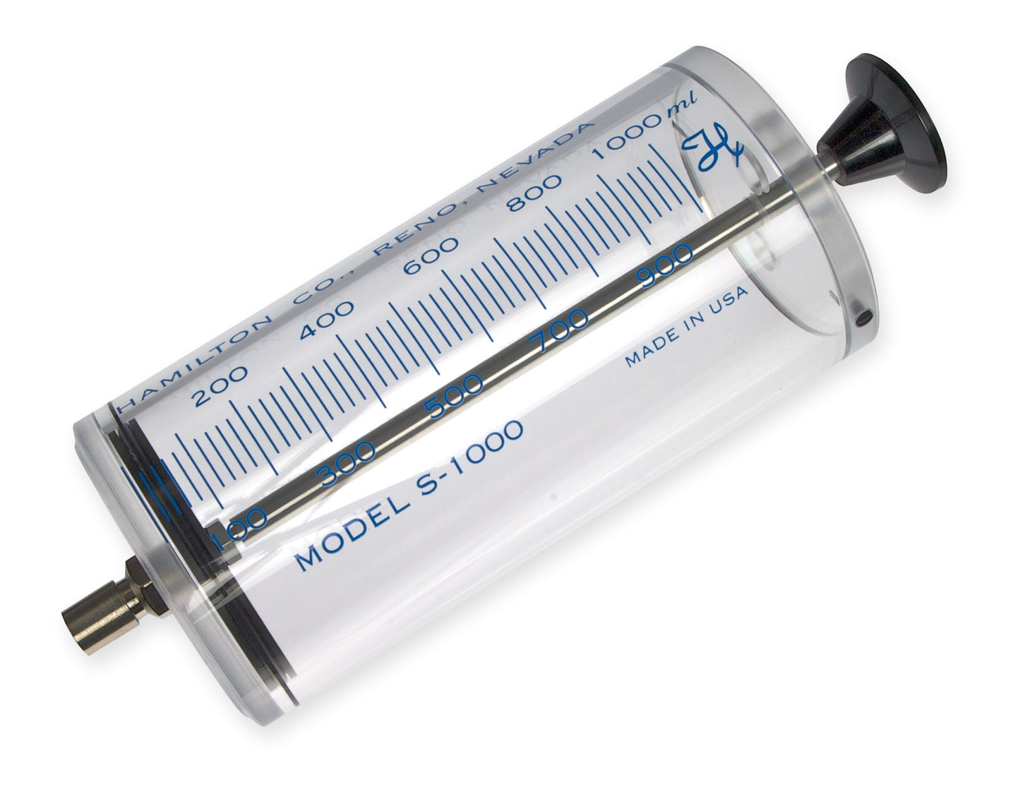 1 L, Model S1000 Tracheal Syringe, No Needle Available