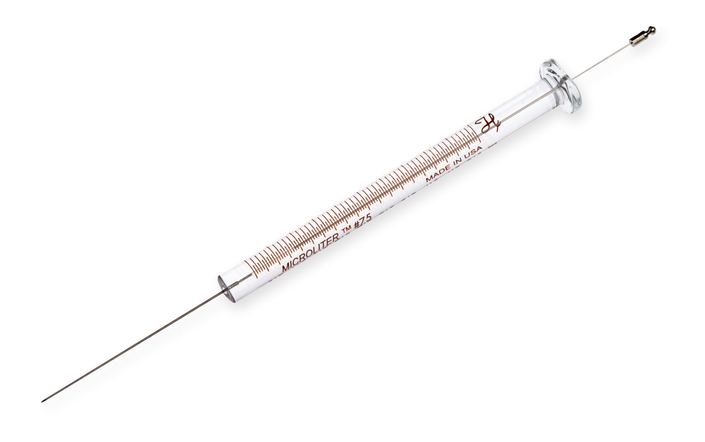 5 µL, Model 75 N Agilent Syringe, Cemented Needle, 26s ga, 1.71 in, Point Style 2