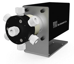 Valve, 4 Multi-Position, (5) stream selector, Hi-torque universal Actuator, RS232/485, 1/2"-20*4.6 mm, 50°C/250PSI liq, PEEK/E2