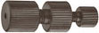 Ferrule, grooved PEEK, 1/16"