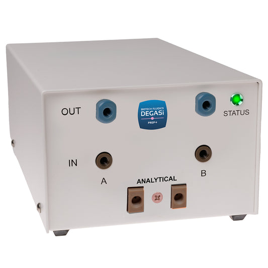 DEGASi Prep+ Stand Alone, Preparative 2-Channel Degasser, 23mL