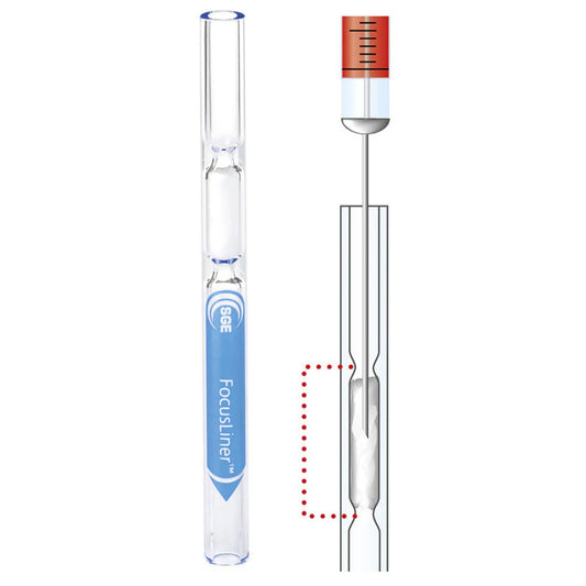 SGE PerkinElmer PSS FocusLiner® 2 mm ID, length 86.2 mm, 5/pk