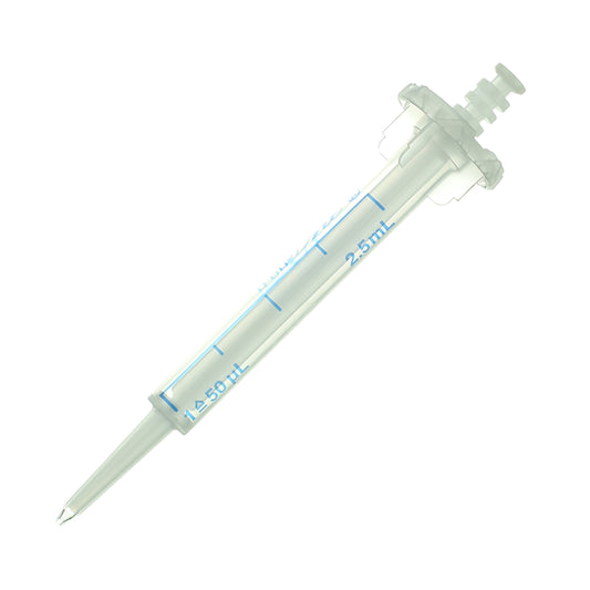 2.5 mL Tipone® Positive Displacement Tip For Repeating Pipettes, Sterile, Individually Wrapped, 100 Tips