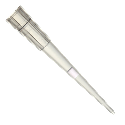 Tipone® 20 µL Natural, Beveled Filter Pipet Tips In Racks, Sterile, 10 Racks of 96 Tips (960 Tips)