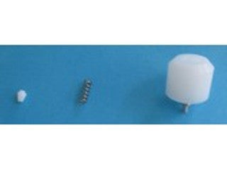 Vertical Port, For FLOM Valve PEEK/6-2/0.40mm/VERT