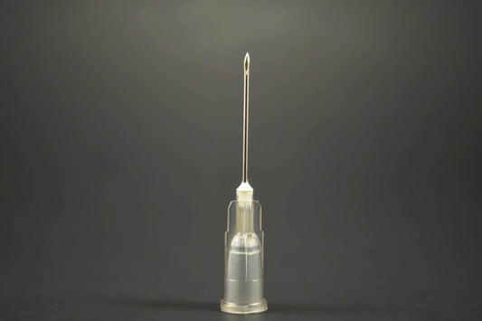 Exel Hypodermic Needles, 23 Gauge x 1", Polypropylene Hub, Sterile, for Laboratory Use, 100/pk