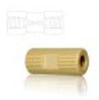 Optimize Universal Union for 1/16" OD Tubing, with Nuts & Ferrules, 10-32 Thread, .020" Thru , SS