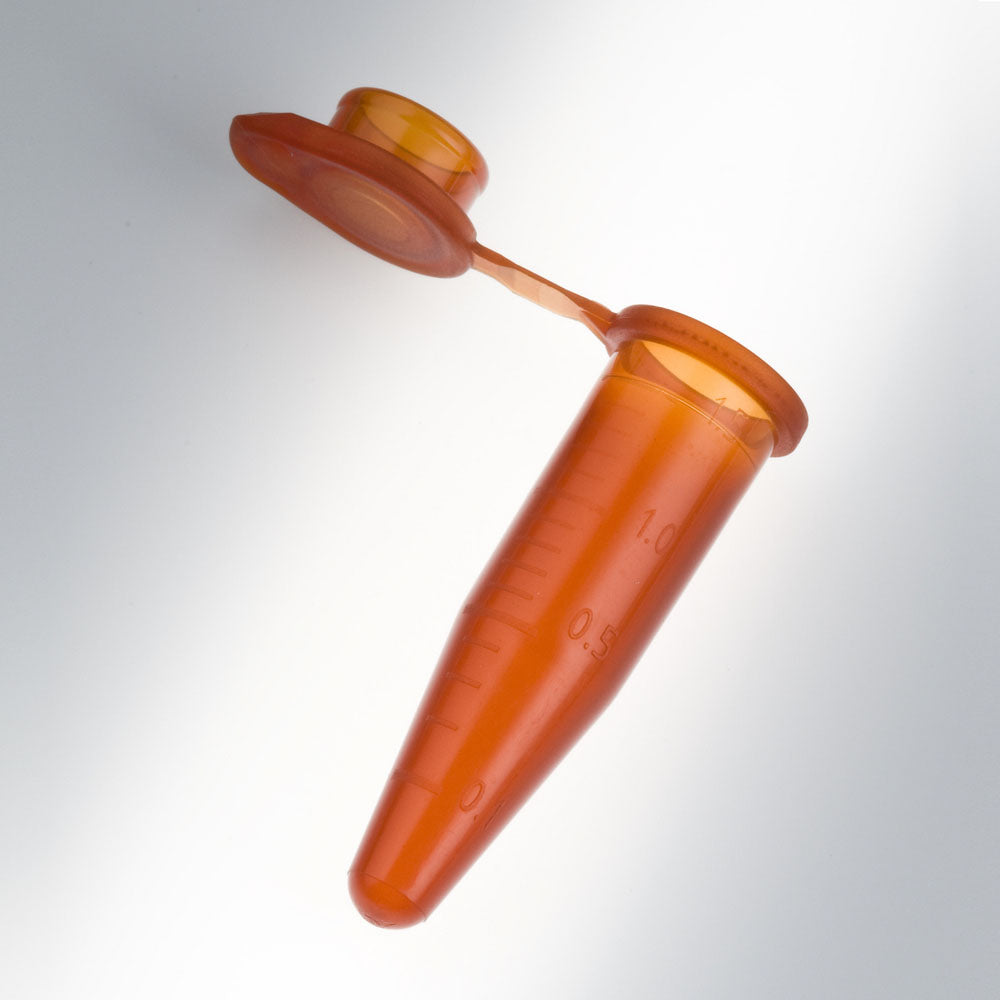 Seal-Rite™ 1.5 mL Graduated Microcentrifuge Tube, Amber, Polypropylene, 500/Bag