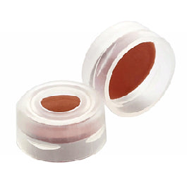 Snap Cap, 11 mm, Natural PE, with Pre-Slit PTFE/Silicone Septum