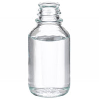 Bottle, Media Lab, 500 mL, 88 x 188 mm, Clear Glass, without Cap, 33-430 Thread