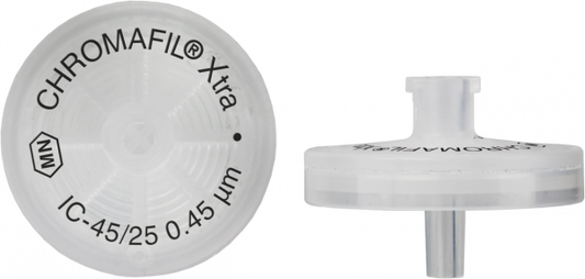 Syringe Filters, Labeled, CHROMAFIL Xtra IC, 25 mm, 0.45 µm, 100/pk