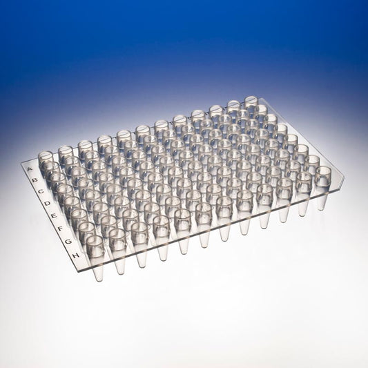 TempPlate® 96-Well PCR Plate, 0.2mL, Chimney Well, Non-Skirted, Natural PP