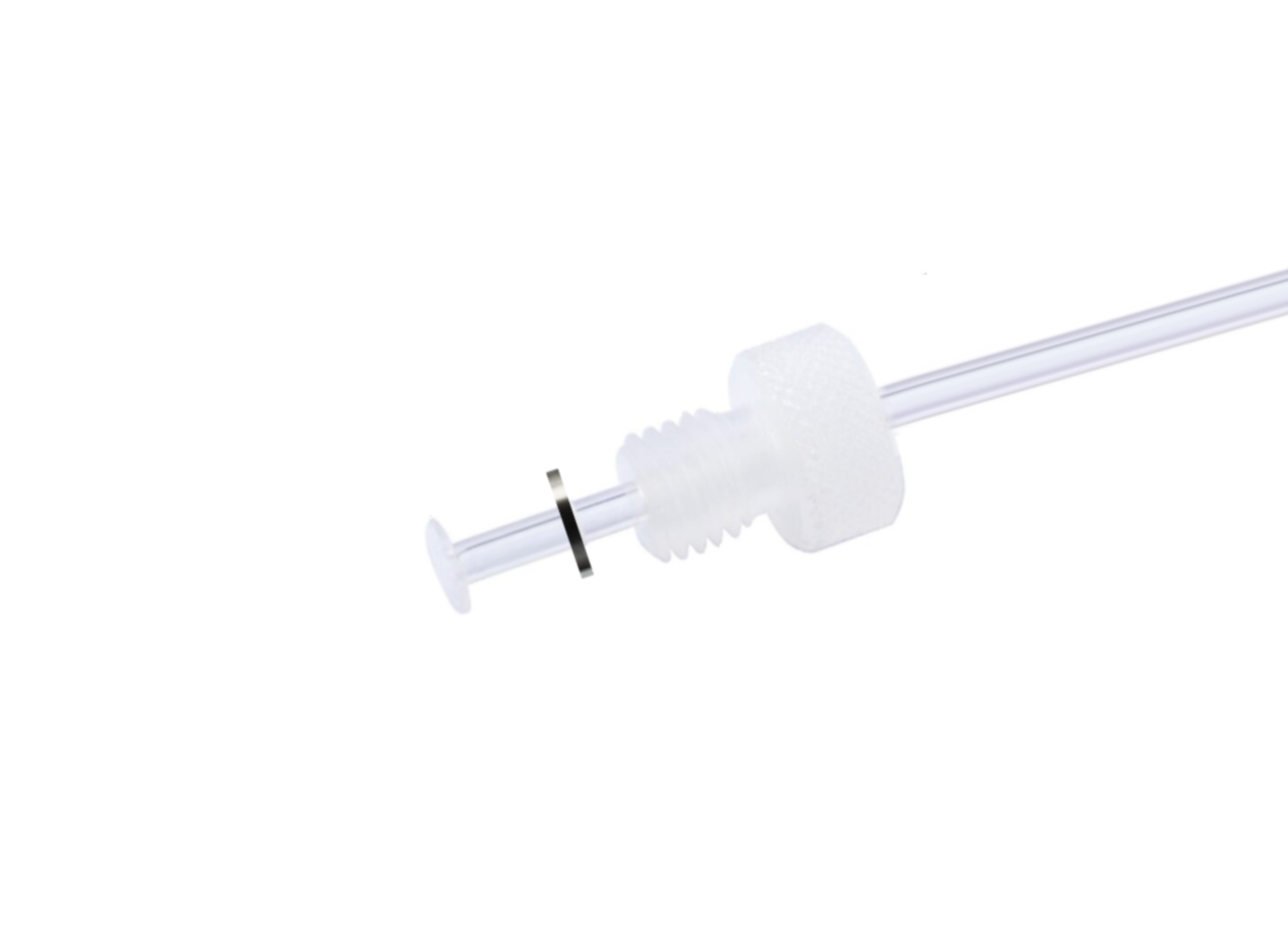 Tubing Assembly, PTFE, 24" 18 Gauge, with One 1/4-28 Fitting