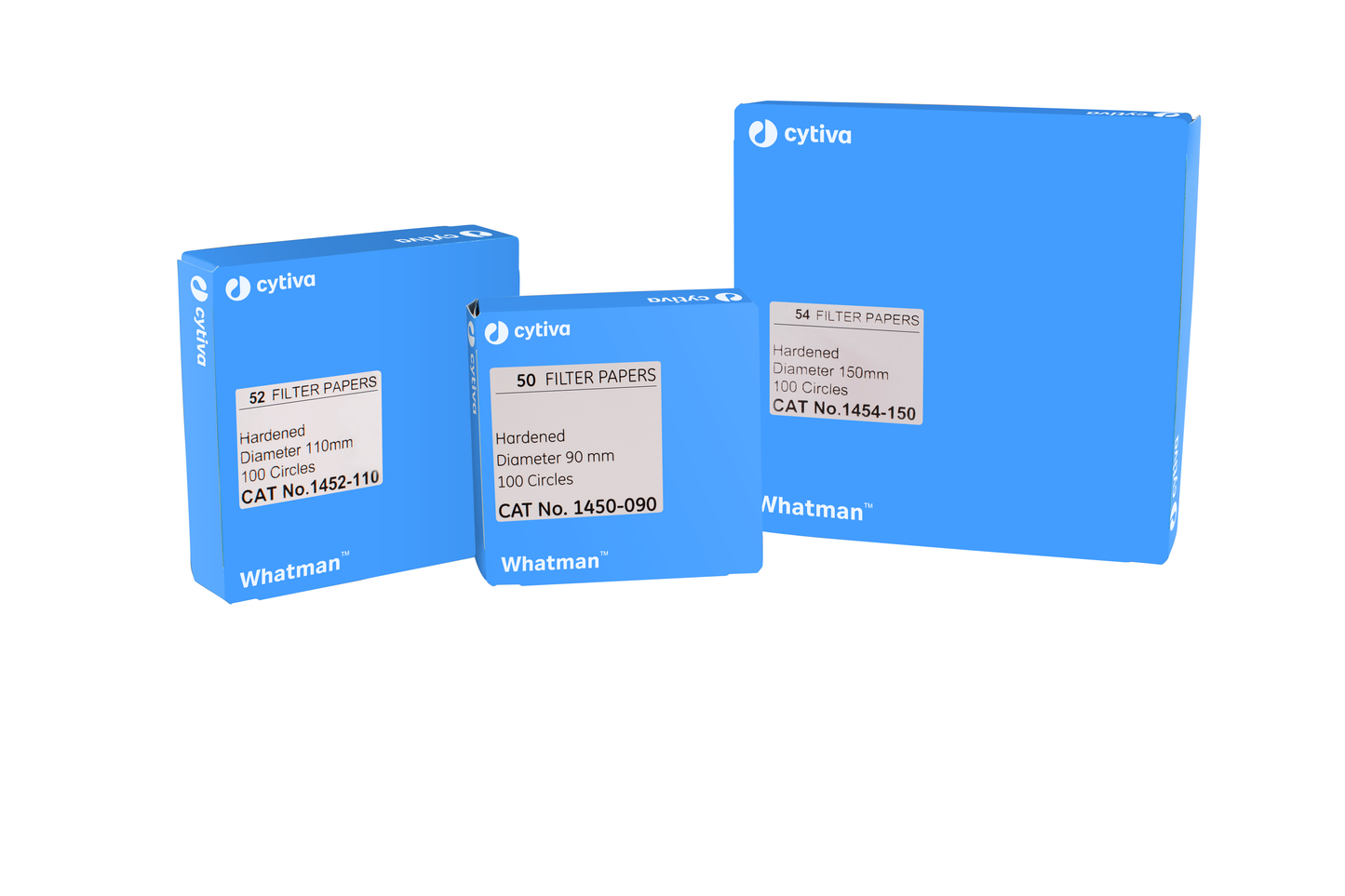 Whatman Grade 54 Filter paper for Quantitative Analysis, Fast, 150 mm circle, 100/pk