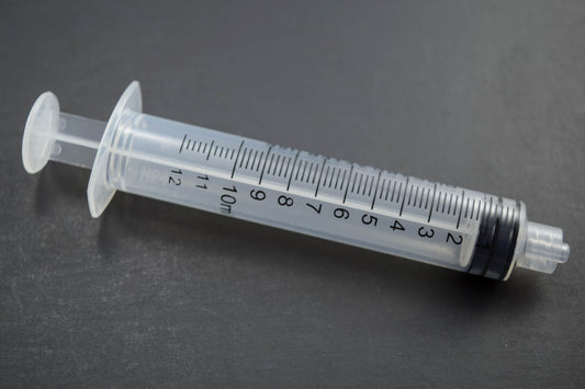 Air-Tite Syringes, 50 mL Graduated to 60 mL, Luer Lock, Sterile, Individually Wrapped